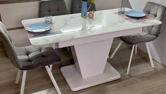 Стіл кухонний розкладний Джем Slide / Слайд 110-150 см