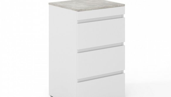 Комод-трансформер Molli Білий діамант/Ательє світлий 2