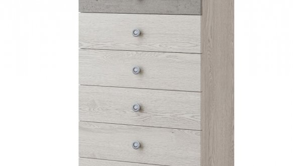 Спальня Vivian/Вивиан Світ меблів №1 с комодом 6S и шкафом 4D 2