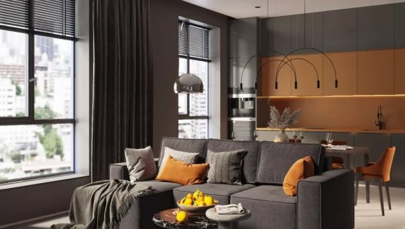 Диван кутовий розкладний єврокнижка Hugo / Хьюго 240 см 8