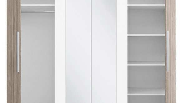 Шкаф SZF4D BRW Poland Martina 4 дверный дуб санремо 228 см 2