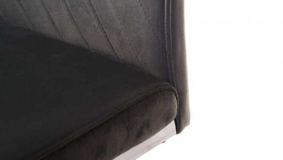 Стул S-118 серый велюр 8