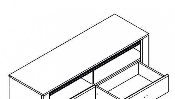 Тумба под телевизор RTV130 Селена 1