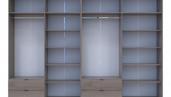 Шафа для одягу Дорос Лукас канноло 8 дверна 340 см 2