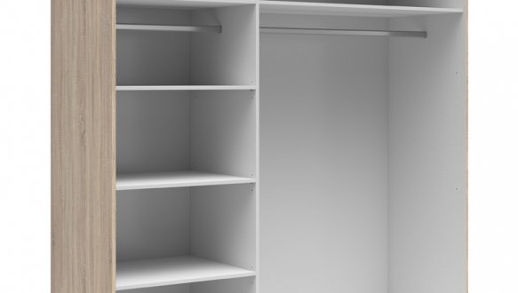 Шафа-купе із дзеркалами SZF/183/2M Tetrix1 2