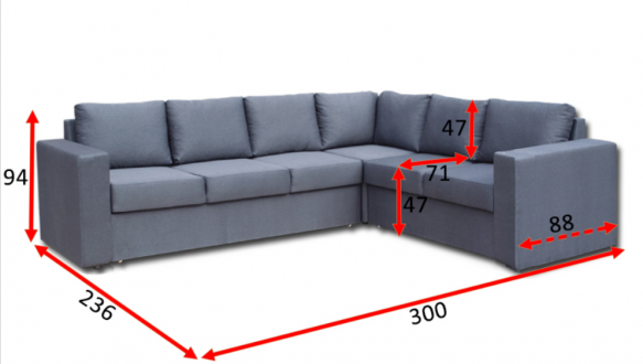 Кутовий диван Чікаго 32-А 1