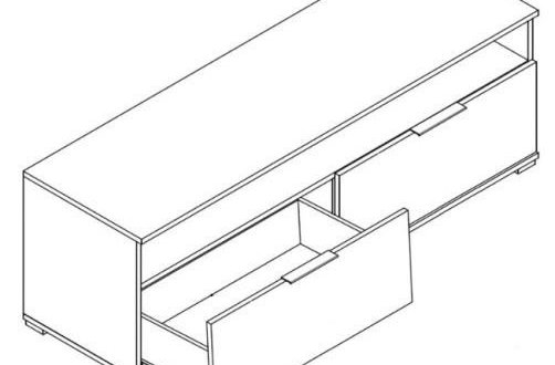 Тумба ТВ RTV2S Злата 1
