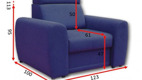 Крісло Метро 5