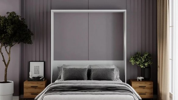 Кровать двуспальная шкаф трансформер Art in Head Juno / Джуно 160 см 6