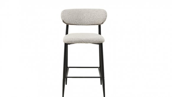 Стул полубарный B-160 Vetro Mebel натуральный букле 94 см 2