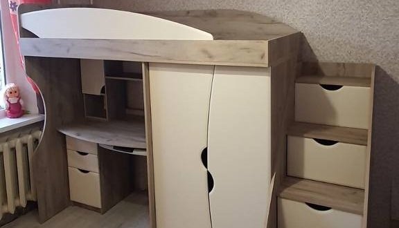 Кровать-горка Саванна 0