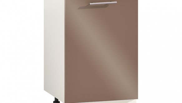 Тумба нижня Н50.82.1Д Фарбований високий глянець з друком