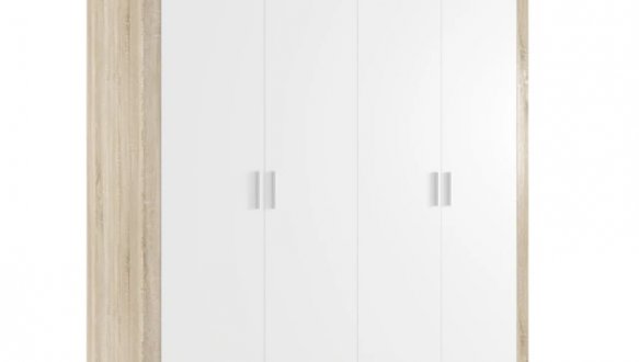 Шкаф SZF4D Гербор Сара 4 дверный нимфея 196 см