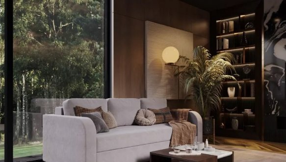 Диван розкладний єврокнижка Baltika / Балтика 230 см 5