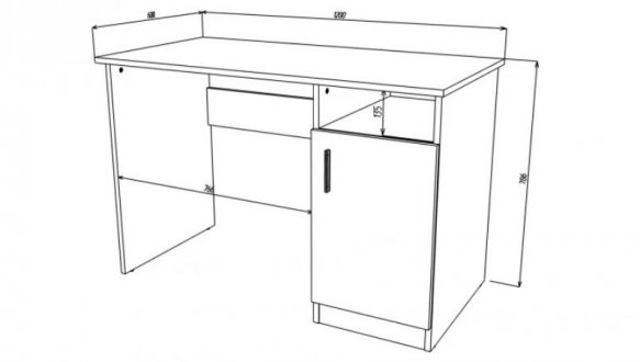 Компьютерный стол Lucky 0