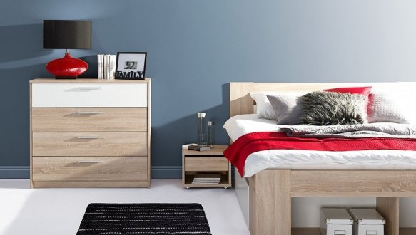 Кровать с тумбочками 08 MILO 3