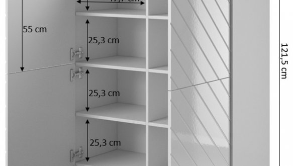 Комод 100 Abeto 9