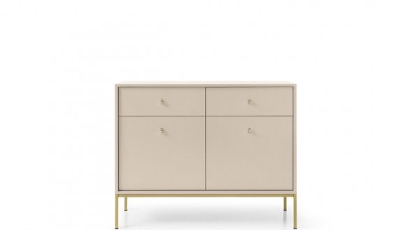 Комод Моно / Mono MKSZ104 Бежевий/золоті ніжки 2