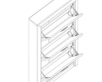 Тумба для взуття BUT3D Коен ІІ 0