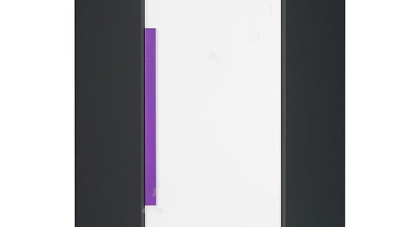 Шафа кутова VMV Holding Алекс 1 дверна графіт 51 см