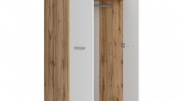 Шкаф SZF2D BRW Poland Matos 2 дверный белый 1