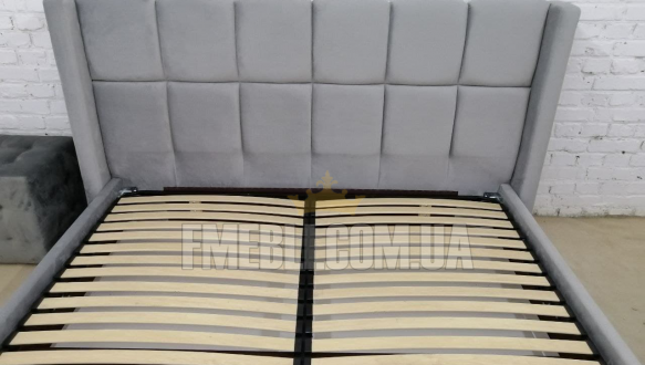 Ліжко м'яке двоспальне Тейлор 2 з підйомним механізмом та нішею для білизни 3