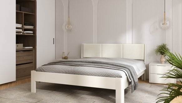 Кровать деревянная DrevKO Комфорт Эмаль