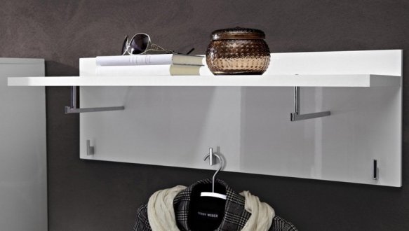 Модульний передпокій BRW Poland Flames / Флеймс Білий / Білий глянець 3