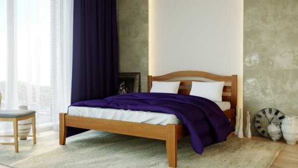 Кровать деревянная Лев Афина Нова массив Бук 0