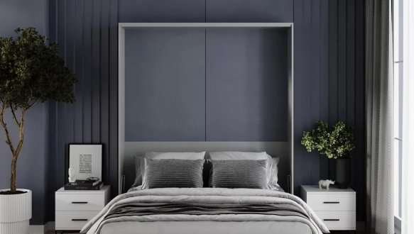 Кровать двуспальная шкаф трансформер Art in Head Juno / Джуно 160 см 1