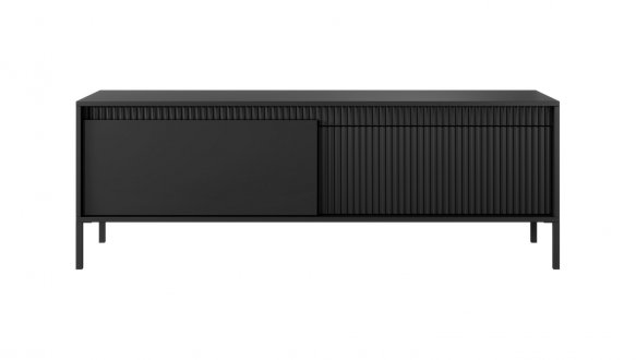 Тумба под ТВ Senso/Сенсо RTV153 Чёрный Perfect Home Ширина 153 см