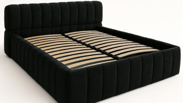 Ліжко м'яке Городок меблі Браун без підйомного механізму 4