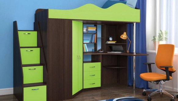  Ліжко горище дитяче Art in Head Binky ДС37А 5