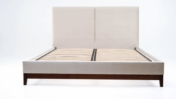 Кровать мягкая двуспальная Лев Кальяри 7