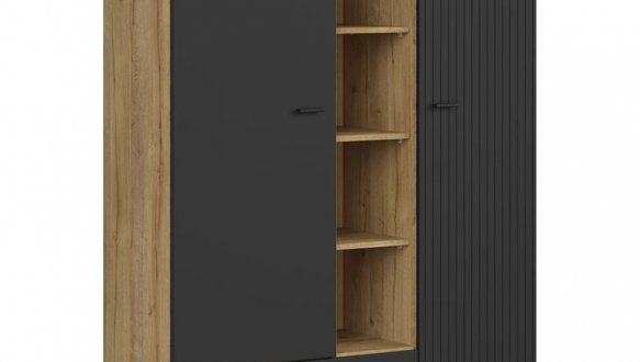 Шкаф BRW Poland REG2D1S/U Zenda 2 дверный дуб 117 см 2