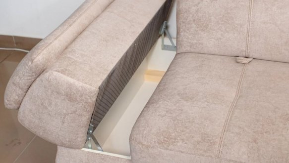 Кутовий диван розкладний дельфін Віко меблі Денвер 3 335 см 2