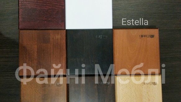 Кровать деревянная Эстелла Венеция Люкс / Серия Вега Щит / Массив Бук 14