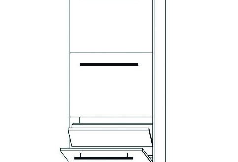 Тумба для обуви 580/3Д Ниагара 2