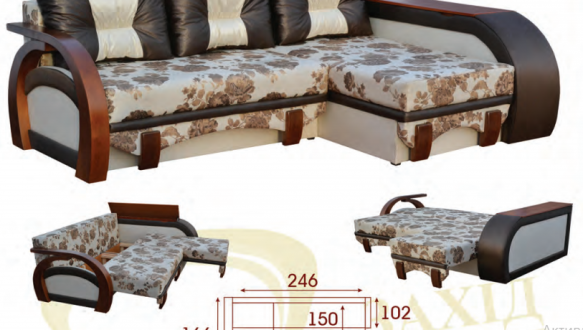 Кутовий диван Ягуар Ортопедичний 0