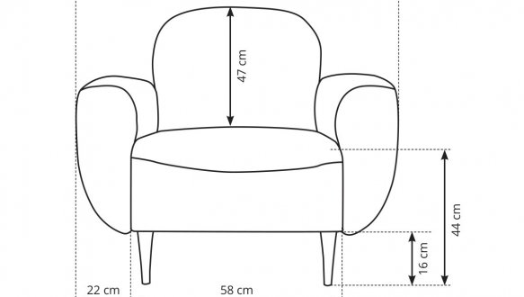 Кресло мягкое Boho 5