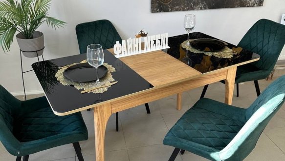 Стіл розкладний Nord чорний АКЦІЯ 1