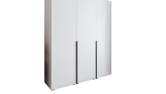 Шафа Морелі ST0027 3 дверна білий 180 см 1