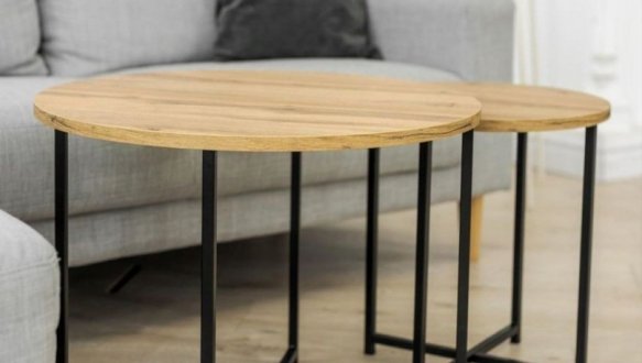 Столик Модерн М дуб 3