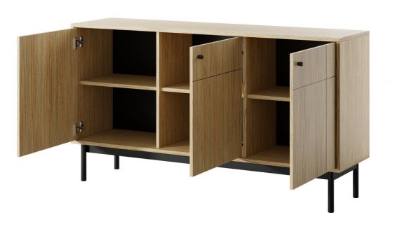 Комод дуб лінеа Japandi K154 0