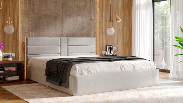 Кровать мягкая двуспальная Arbordrev Виктория 2