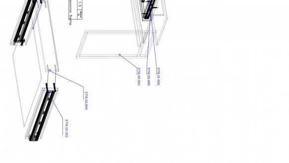 Стіл робочий Квадро 1