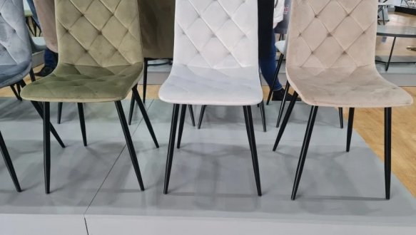 Стул Джерри Вельвет оливковый 6