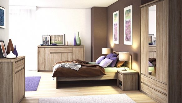 Модульная спальня Norton/Нортон VMV Holding Дуб сонома 5