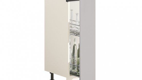 Тумба нижняя Н15.85.бут. Gola ручка Окрашенный Высокий Глянец