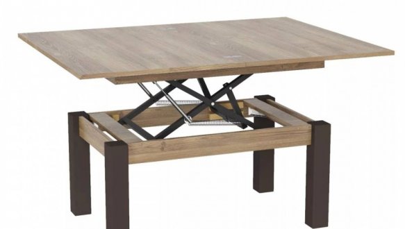 Стіл-трансформер B-Fly Art In Head Дуб Бароко / Венге 4